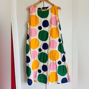 UNIQLO * marimekko colorful dots babydoll dress